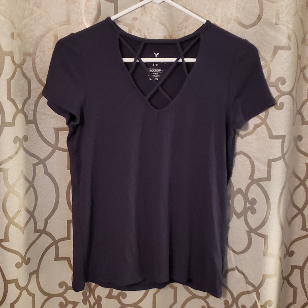 Ribbed Soft & Sexy AEO top